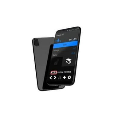 arb 12v fridge app module screen on smart phone