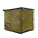 23zero Awning Bushman Room Front View Closed in Olive Green