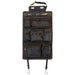 23zero camping gear rider seat organizer in black front view on white background