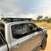 Eezi awn ford ranger roof rack on truck on desert road back right view