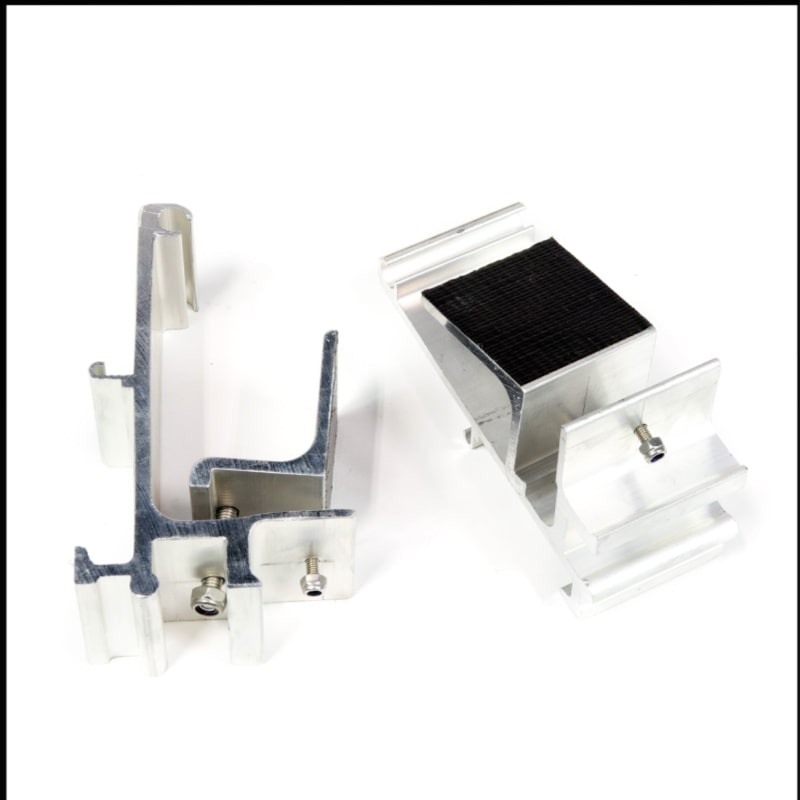 Eezi awning series 2000 gutter mount in aluminum top view of side with place holder