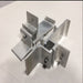 Eezi awning series 2000 gutter mount in aluminum top view set with clamp piece