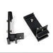 Eezi awning series 2000 mount in black front side view with attachment points
