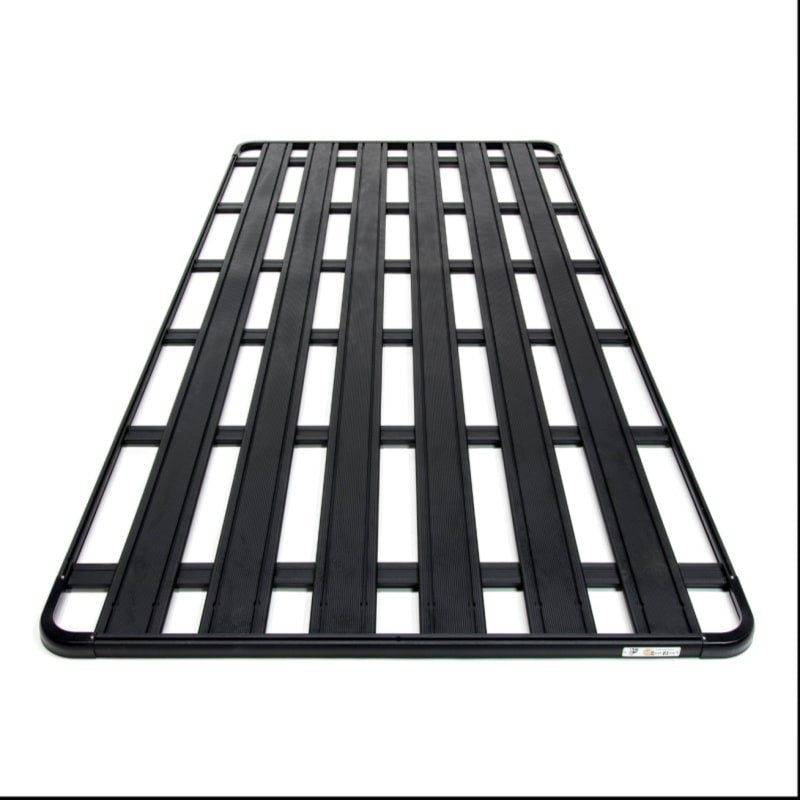 Eezi awn land rover defender roof rack top front view