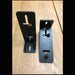 Eezi k9 load bar mount out door pair in black metal top down view on wooden surface