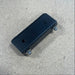 Eezi outdoor c channel bracket with mounting holes in black metal top view