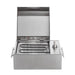 Kenyon City Electric Grill Outdoor Front View Single Coil Lid Open