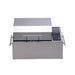 Kenyon Electric Grill Portable Touch in Stainless Steel Closed Lid Front View