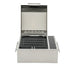 Kenyon Frontier Electric Grill in Stainless Steel with Open Lid Front View 