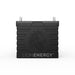 Lion Energy UT BT 1300 lithium batteries in black on white background front view