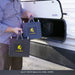Lion Energy UT BT 1300 lithium battery lifestyle rv rear storage close up