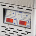Luna 90l refrigerator dual zone smart control panel close up