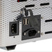 National luna 35l refrigerator close up power hookup connectors