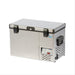 National luna 35l refrigerator front left view closed on white background
