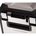 arb 12v fridge 63 elements front view control panel close up with latches