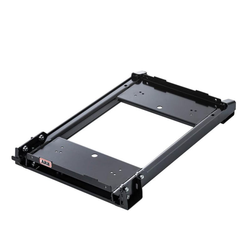 arb 12v fridge classic slide closed top left view in black