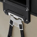 arb 12v fridge zero tie down kit close up handle hook up left view