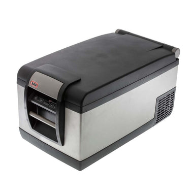 arb portable freezer classic 63 front left view in gunmetal closed